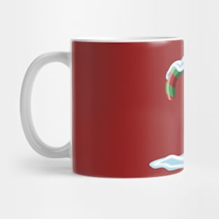 Snowed Up Candy Cane Mug